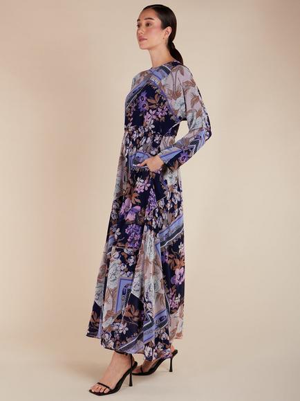 Aab Botanical Maxi Dress, Multi - view 2, Multi