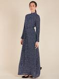 Aab Busy Polka Dot Maxi Dress, Blue