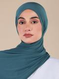 Aab Premium Jersey Hijab, Aegean Blue