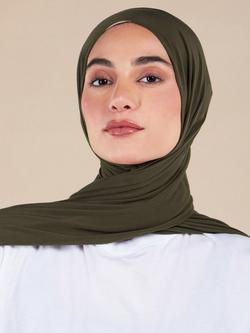 Aab Premium Jersey Hijab, Nutmeg
