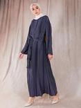 Aab Sashiko Print Maxi Dress, Blue
