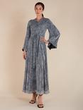 Aab Shoji Monochrome Maxi Dress, Multi