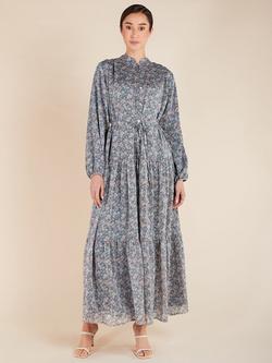 Aab Kairaku Floral Shirt Maxi Dress, Multi, Multi