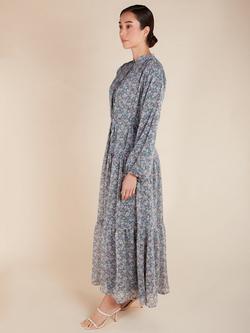 Aab Kairaku Floral Shirt Maxi Dress, Multi - view 2, Multi