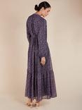 Aab Lala Floral Shirt Maxi Dress, Multi