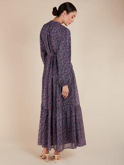 Aab Lala Floral Shirt Maxi Dress, Multi - view 2, Multi