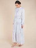 Aab Marble Tiered Maxi Dress, White