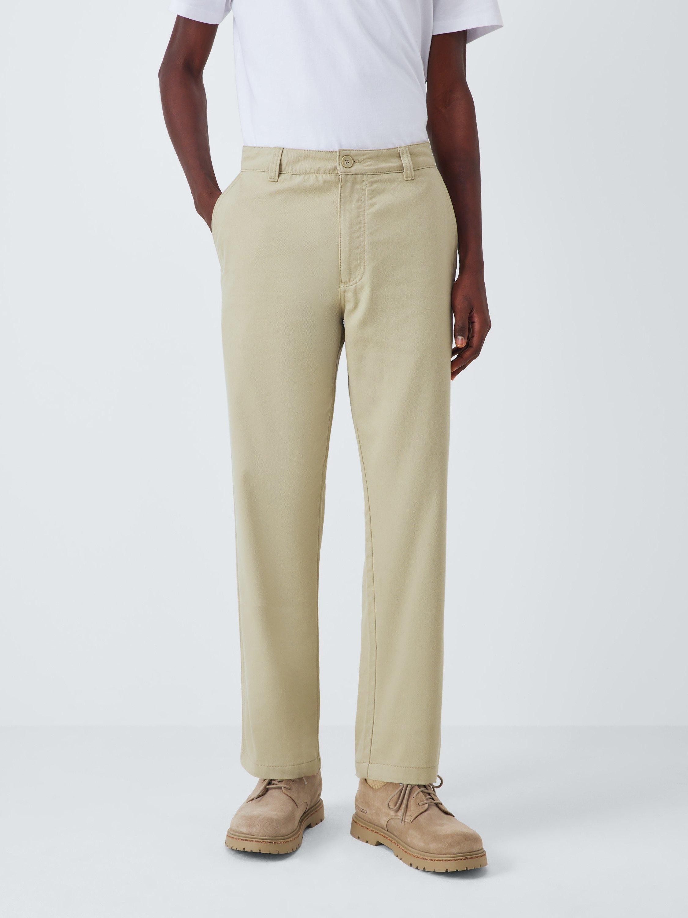 Product image 1 of 6, which shows Kin Chino Trousers, Eucalyptus, 30R