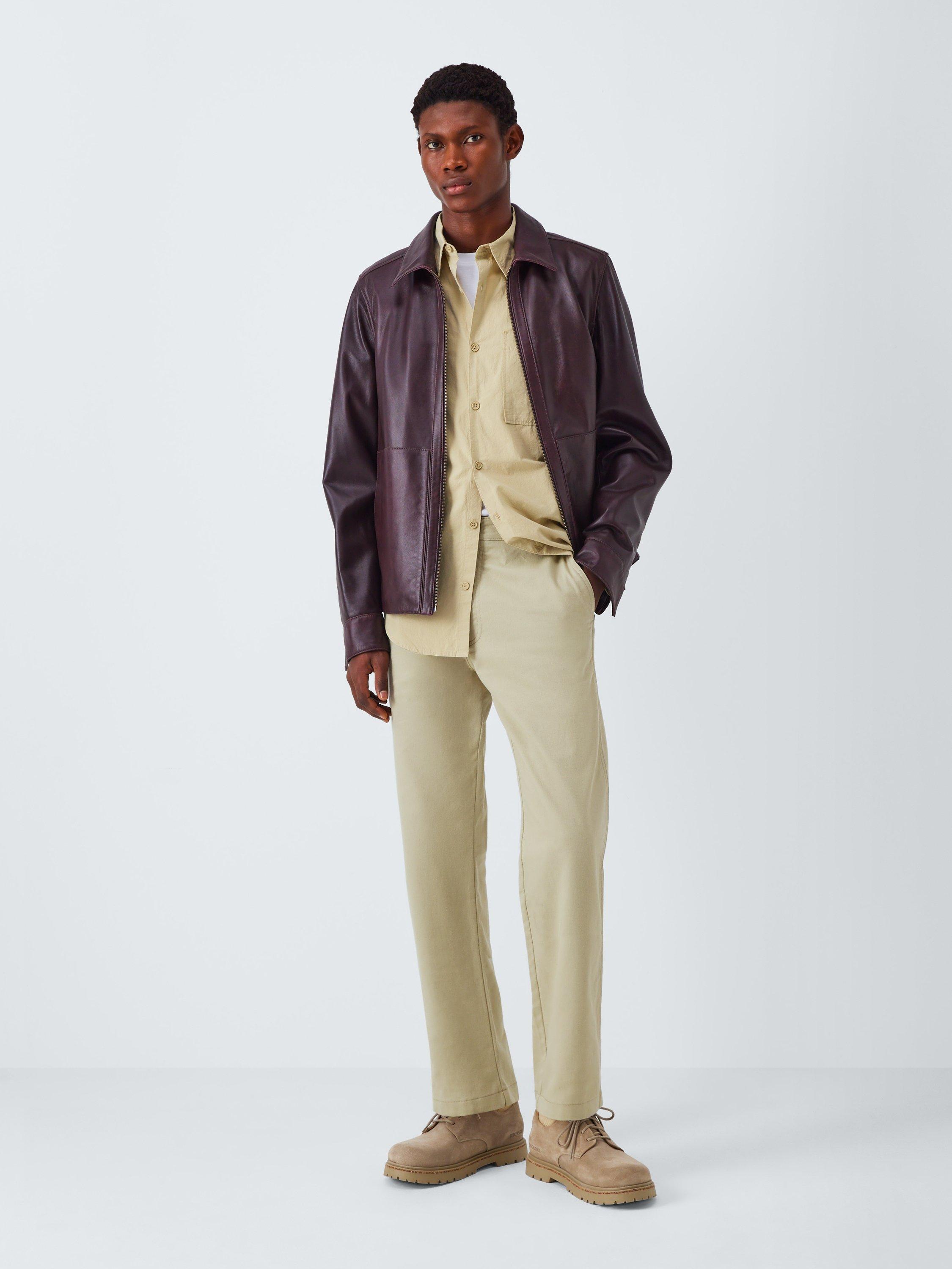 Product image 3 of 6, which shows Kin Chino Trousers, Eucalyptus, 30R