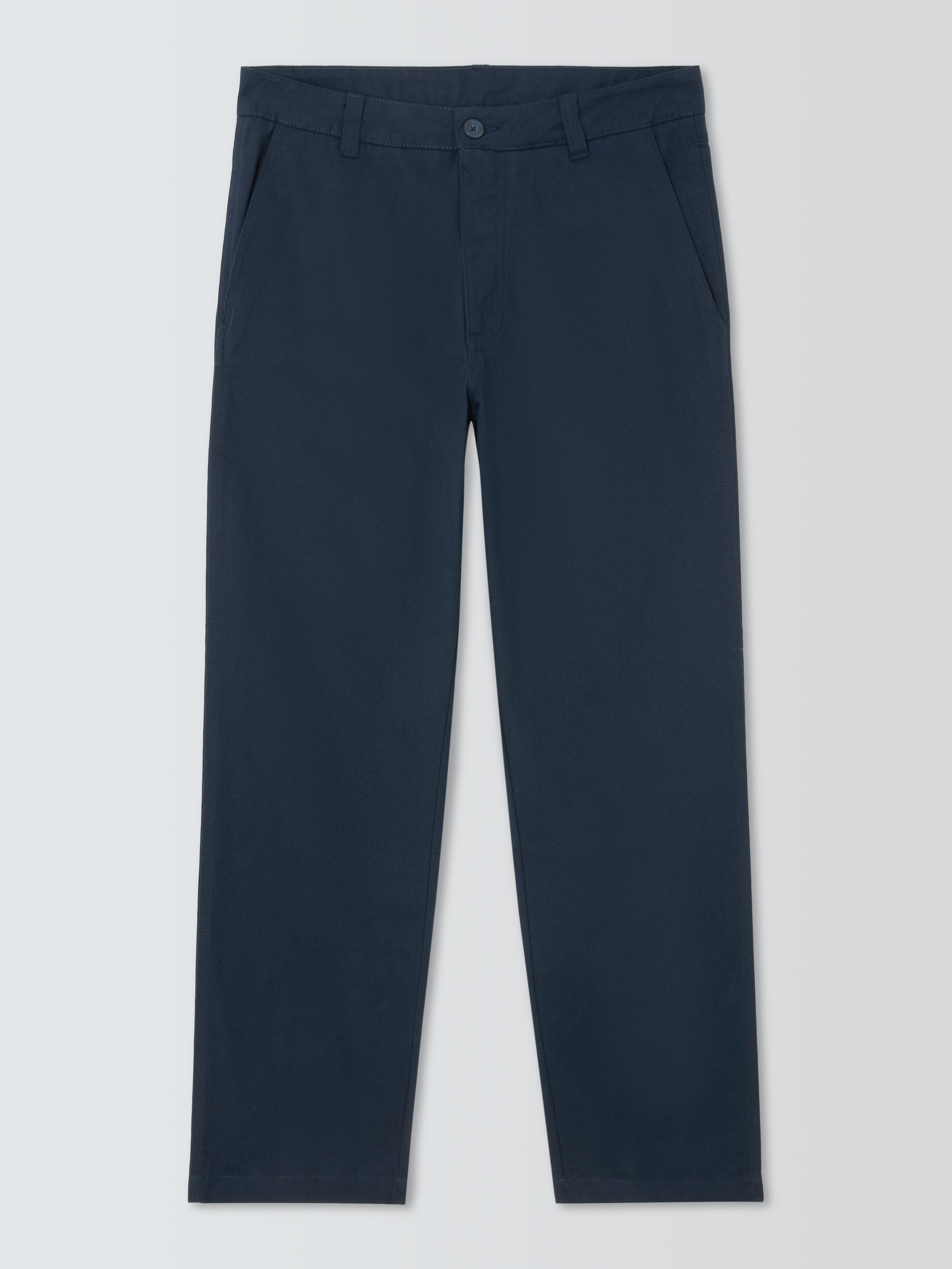 Product image 4 of 6, which shows Kin Chino Trousers, Dark Sapphire, 30R