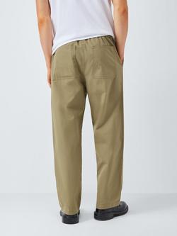 Kin Straight Ripstop Cotton Trousers - view 2, Dried Herb
