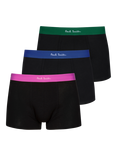 Paul Smith Bright Band Cotton Blend Trunks, Pack of 3