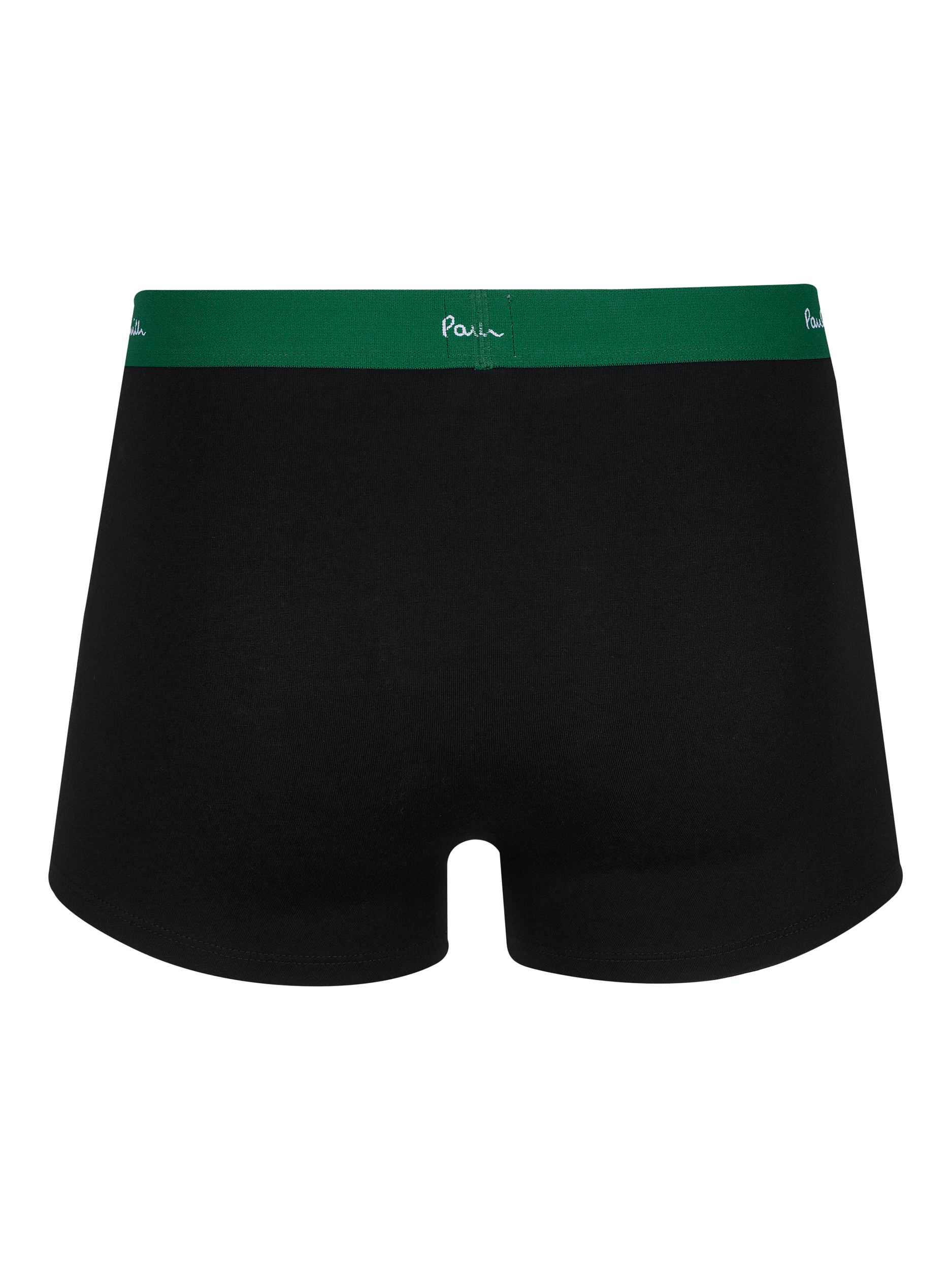 トランクス Paul Smith Men's Trunks 3PK Bright Band Underwear Black Paul Smith Bright Band Cotton Blend Trunks, Pack of 3