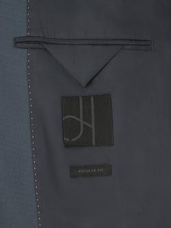 John Lewis Jacquard Shawl Dinner Jacket, Airforce - view 2, Airforce