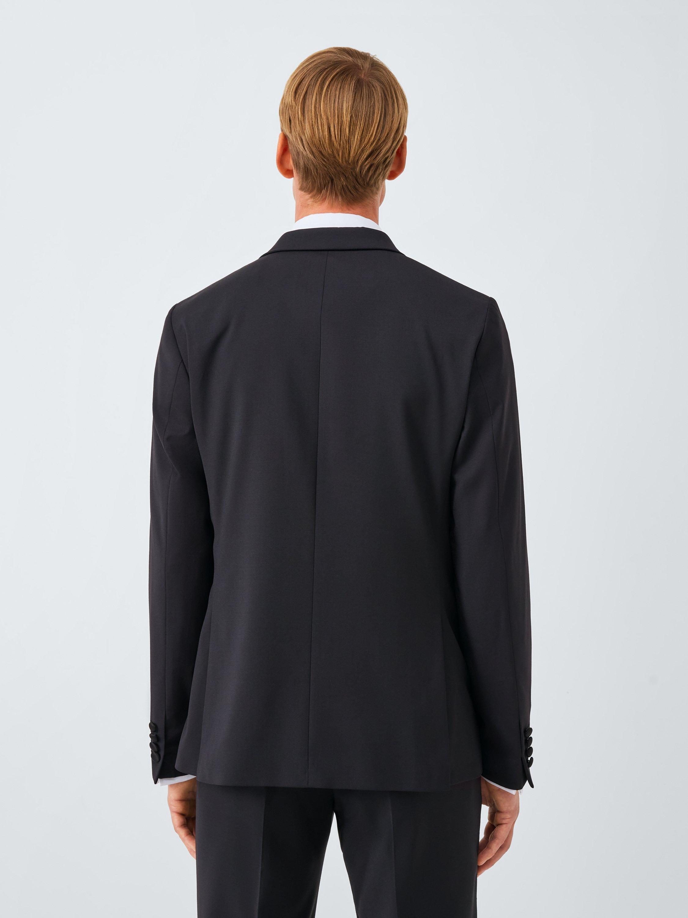 Product image 2 of 7, which shows John Lewis Slim Fit Wool Blend Dinner Jacket, Black, 38R