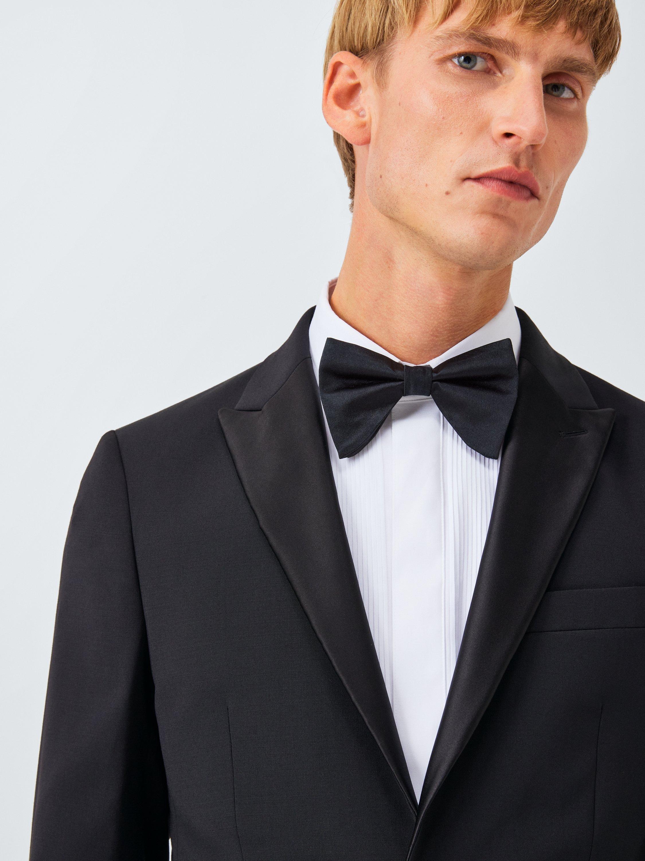 Product image 5 of 7, which shows John Lewis Slim Fit Wool Blend Dinner Jacket, Black, 38R