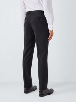 John Lewis Slim Fit Wool Blend Dinner Suit Trousers - view 2, Black