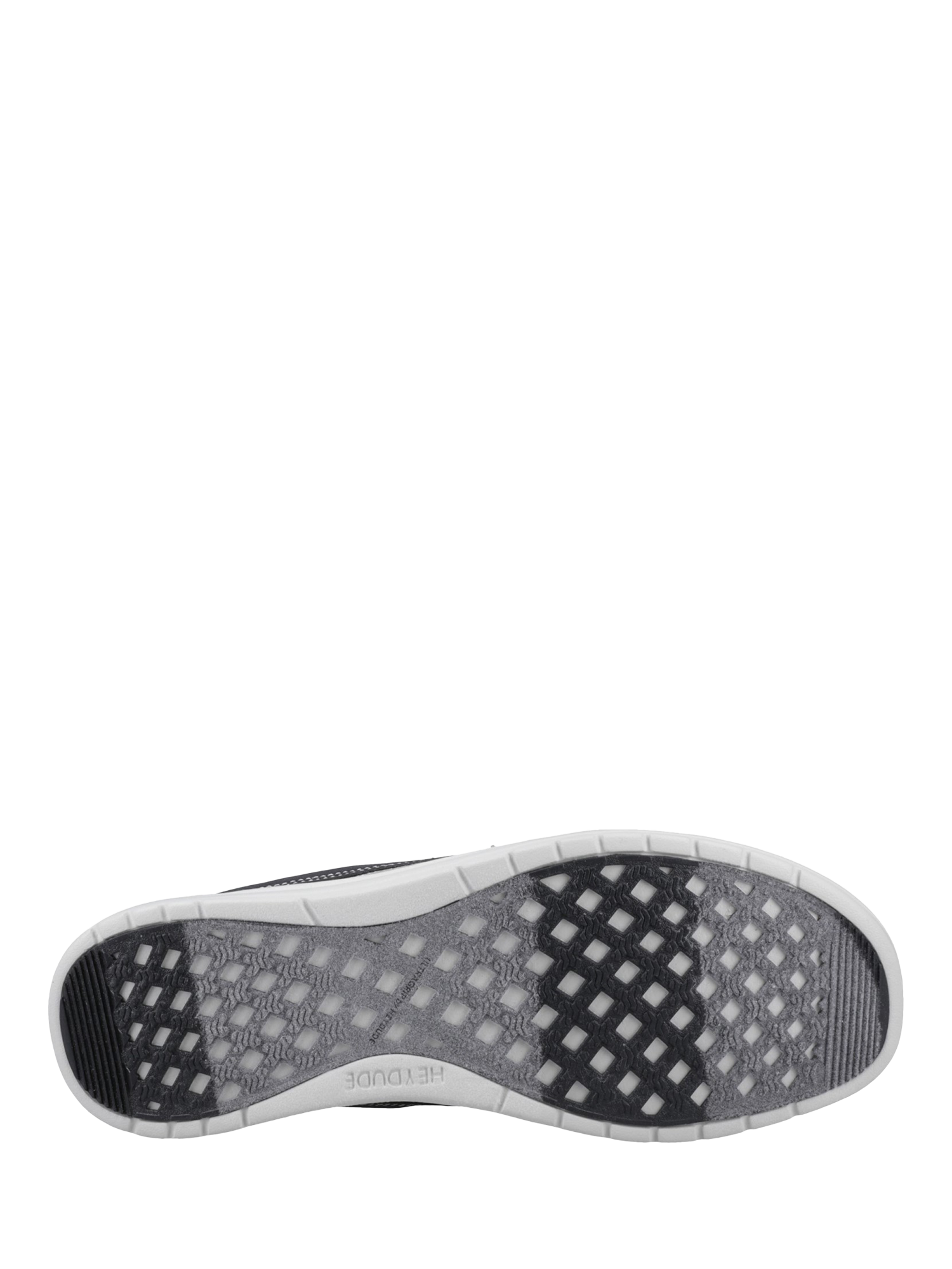 Product image 4 of 4, which shows Hey Dude Welsh Grip Mesh Classic Boat Shoes, Black, 7