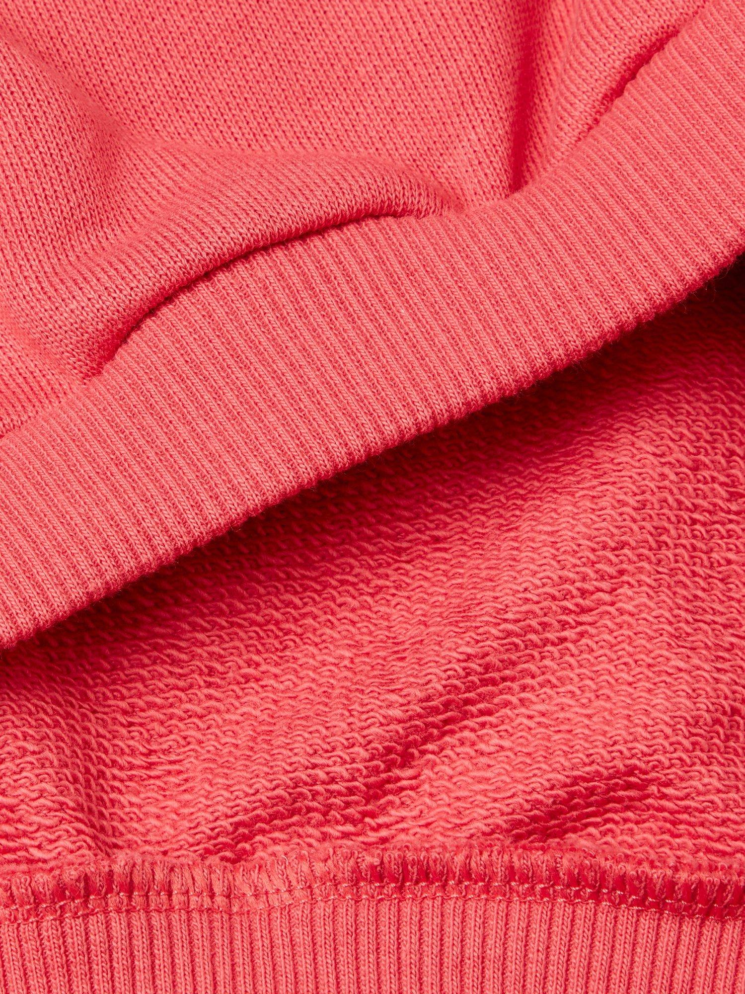 Product image 3 of 3, which shows Benetton Kids' Logo Loose Fit Hoodie, Watermelon/Multi, 7-8 years