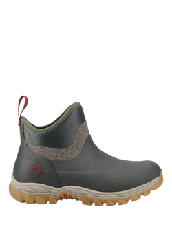 Muck Arctic Sport II Rubber Ankle Boots, Olive/Multi