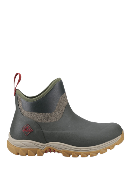 Muck Arctic Sport II Rubber Ankle Boots, Olive/Multi