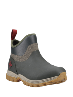 Muck Arctic Sport II Rubber Ankle Boots - view 2, Olive/Multi