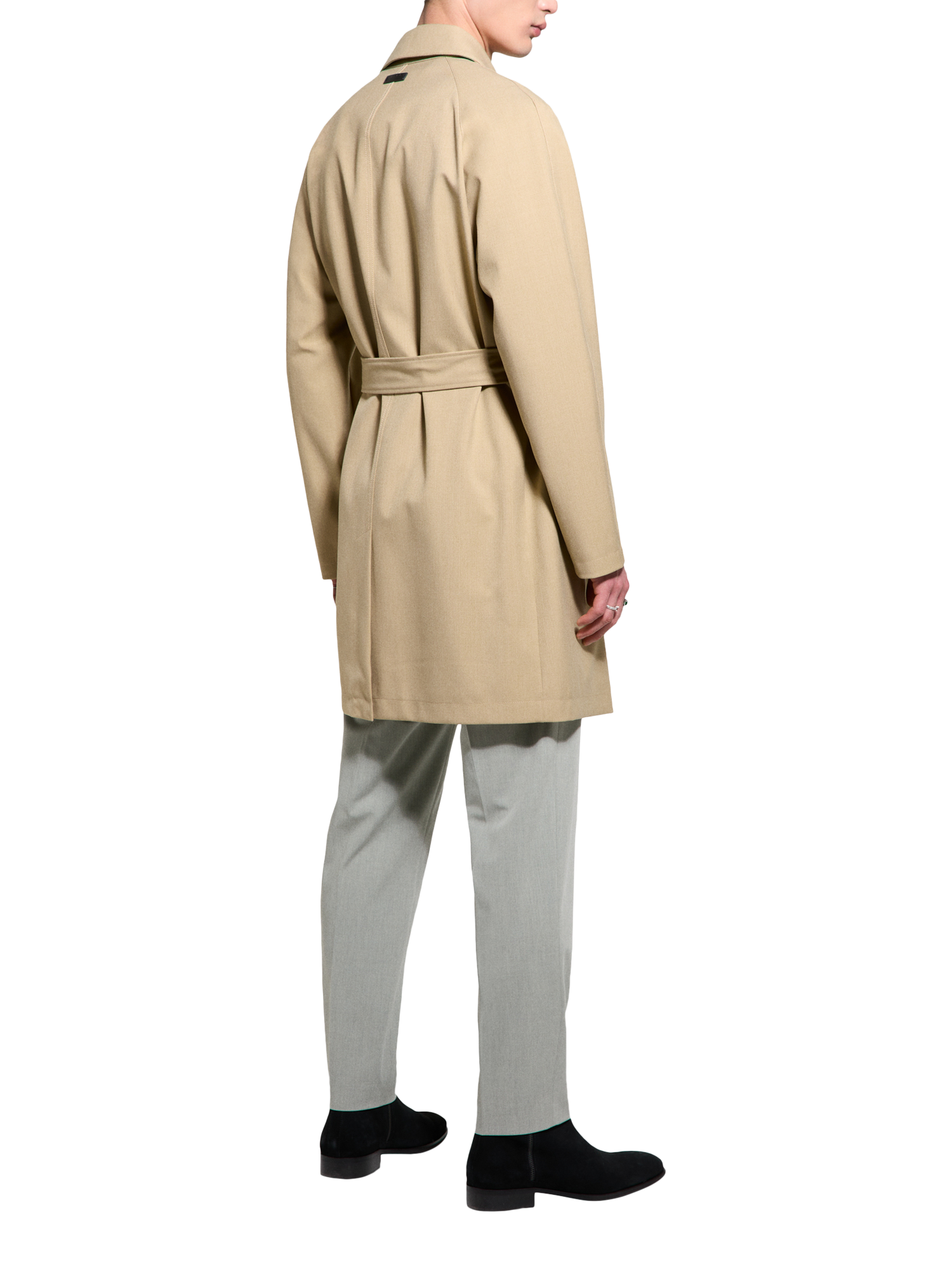 Product image 2 of 4, which shows SISLEY Waterproof Trench Coat, Beige, XL