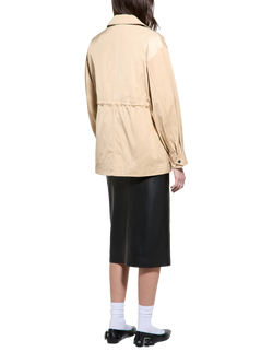 SISLEY Twill Utility Jacket, Beige - view 2, Beige