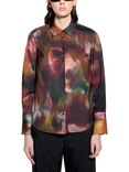 SISLEY Printed Satin Shirt