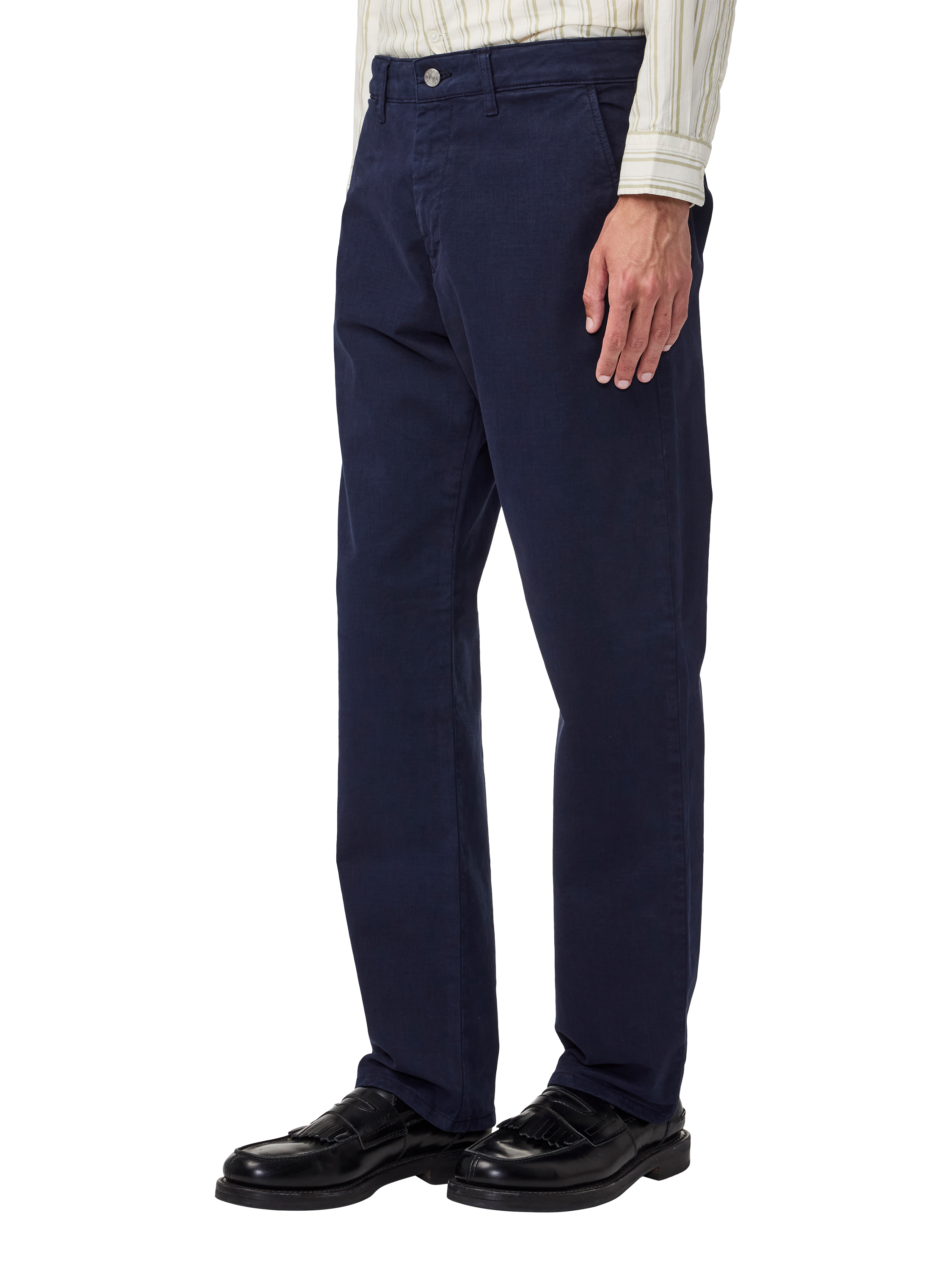 Product image 4 of 4, which shows NN.07 Aden 1923 Chinos, Navy Blue, 36R