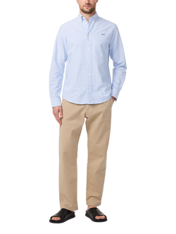 NN.07 Colby Organic Cotton Regular Fit Oxford Shirt, Blue Stripe, Blue Stripe