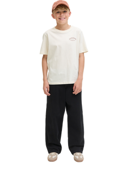 Jack & Jones Kids' Branded T-Shirt, Antique White, Antique White