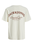 Jack & Jones Kids' Branded T-Shirt, Antique White