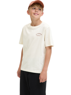Jack & Jones Kids' Branded T-Shirt, Antique White - view 2, Antique White