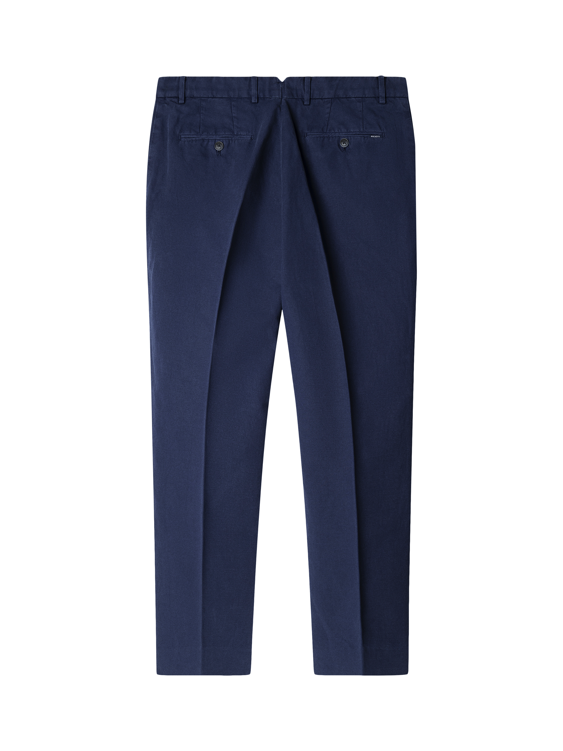 Product image 7 of 7, which shows Hackett London Slim Fit Kensington Chino Trousers, Ink Blue, 40R
