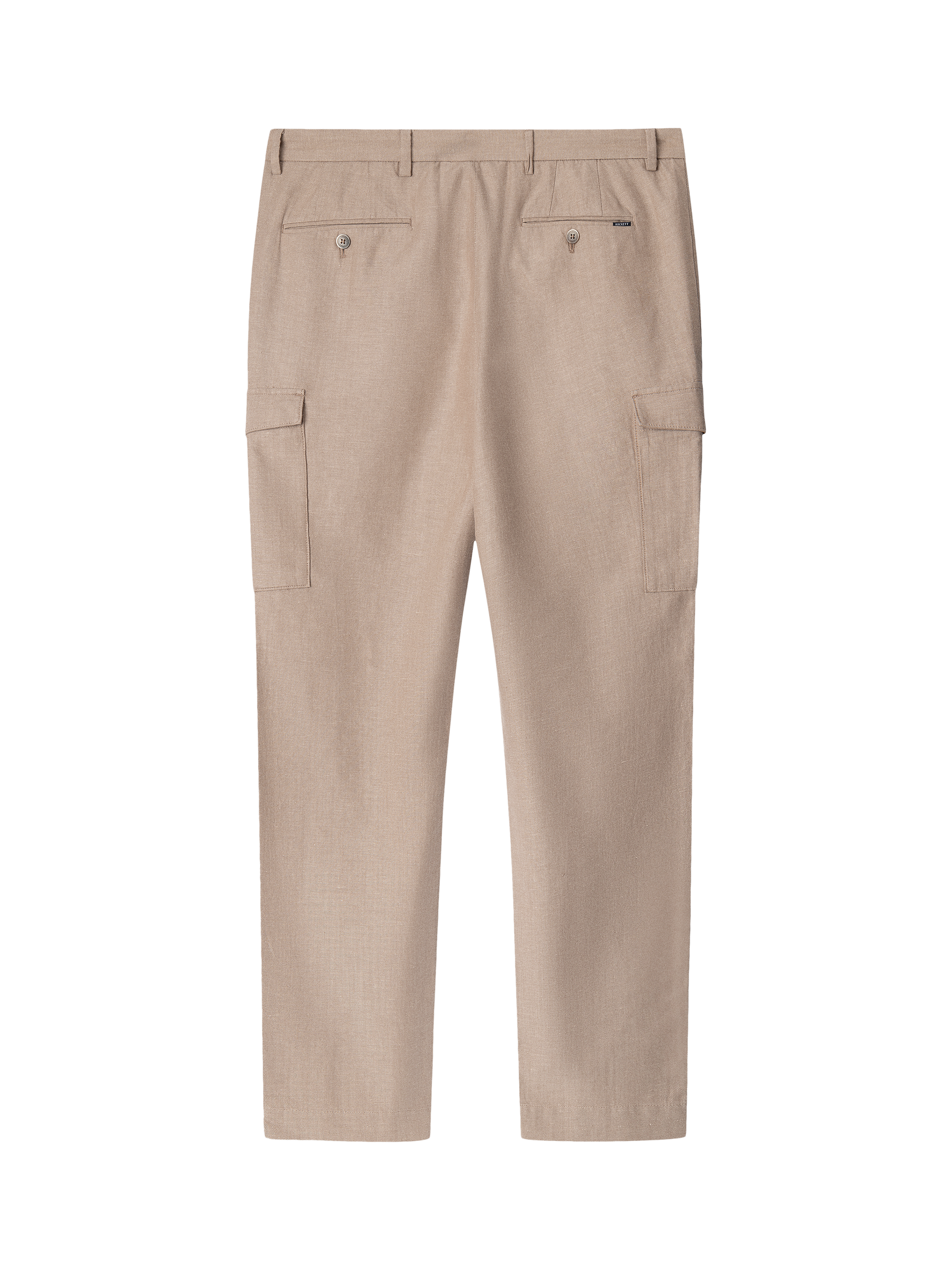 Product image 7 of 7, which shows Hackett London Slim Fit Kensington Chino Trousers, Beige, 42R