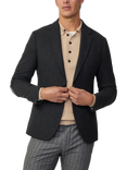 Hackett London Wool Blend Detachable Bib Blazer, Granite Grey, Granite Grey