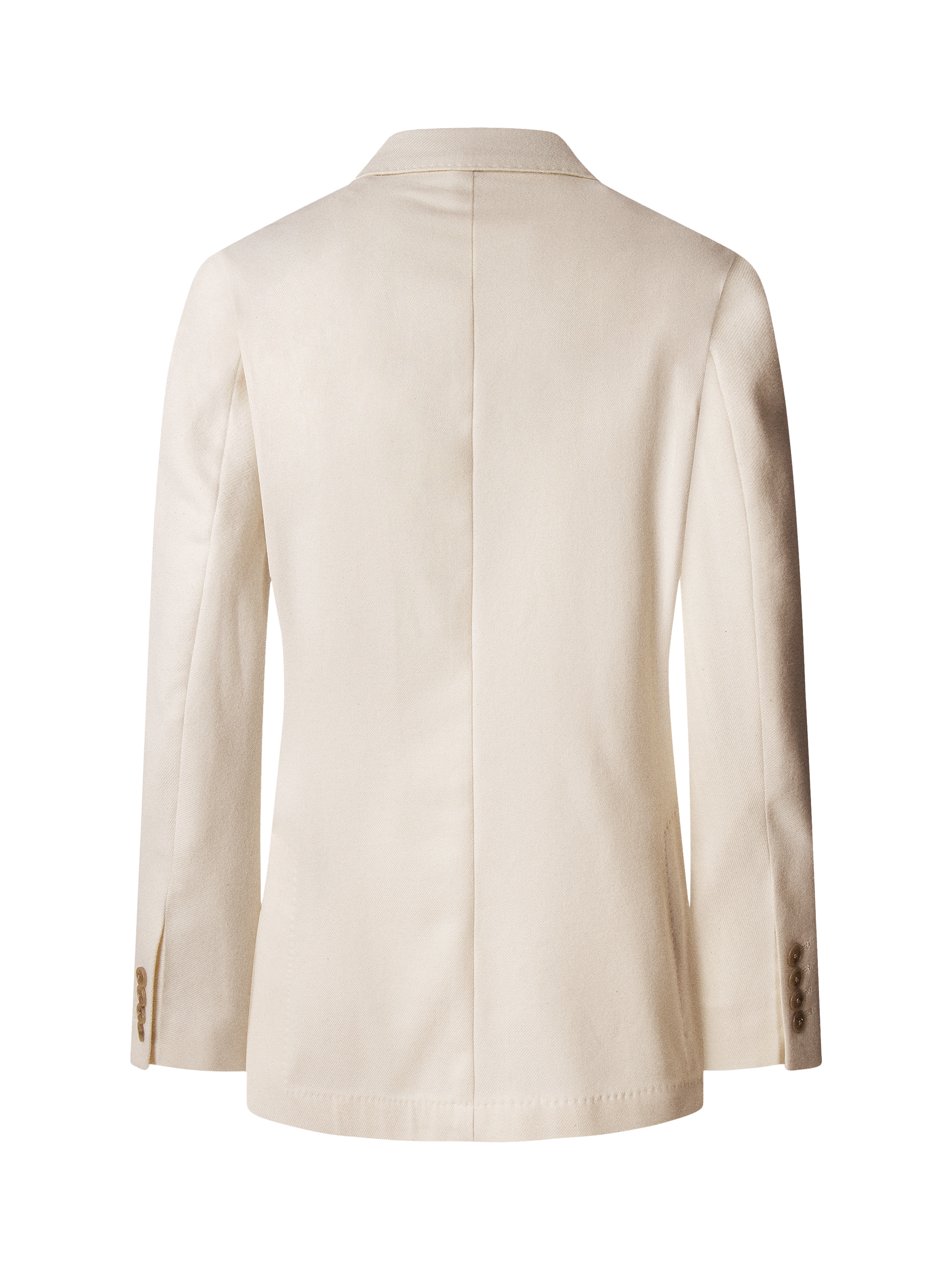 Product image 7 of 7, which shows Hackett London Double Breasted Cotton Blazer, Off White, 36