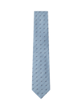 Hackett London Paisley Pip Linen Cotton Blend Tie