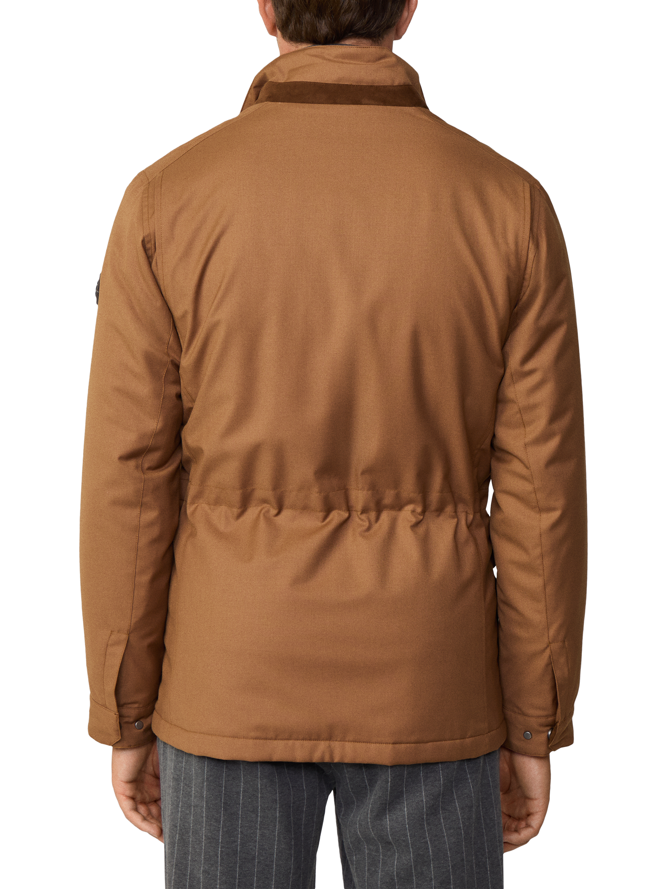 Product image 3 of 6, which shows Hackett London Tropical Field Jacket, Camel Beige, XXXL
