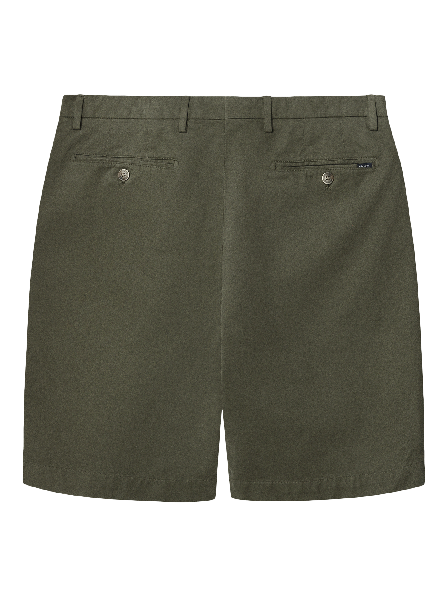 Product image 7 of 7, which shows Hackett London Cotton Blend Chino Shorts, Thyme Green, 42
