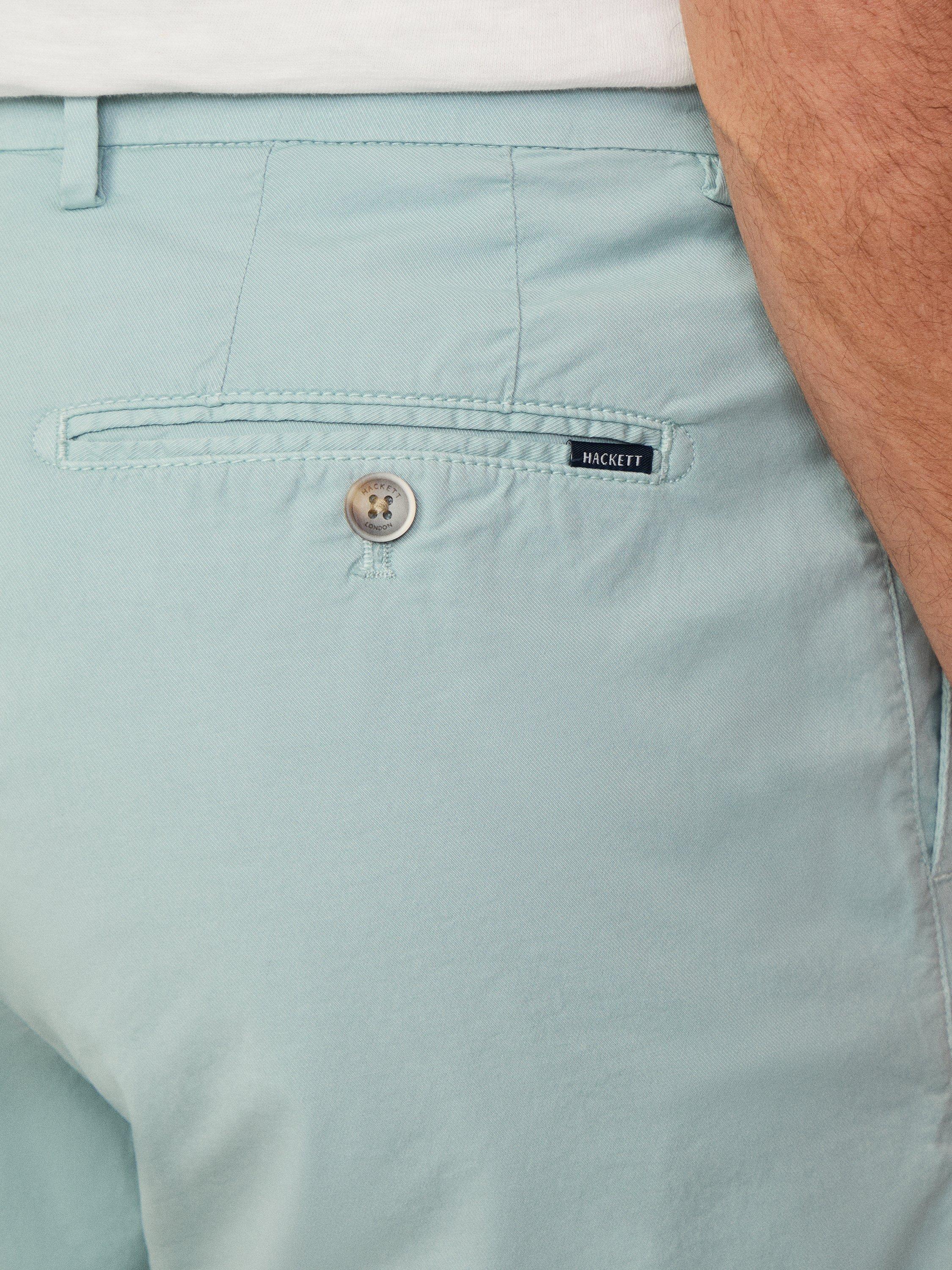 Product image 5 of 7, which shows Hackett London Kensington Slim Fit Shorts, Menthol Green, 28