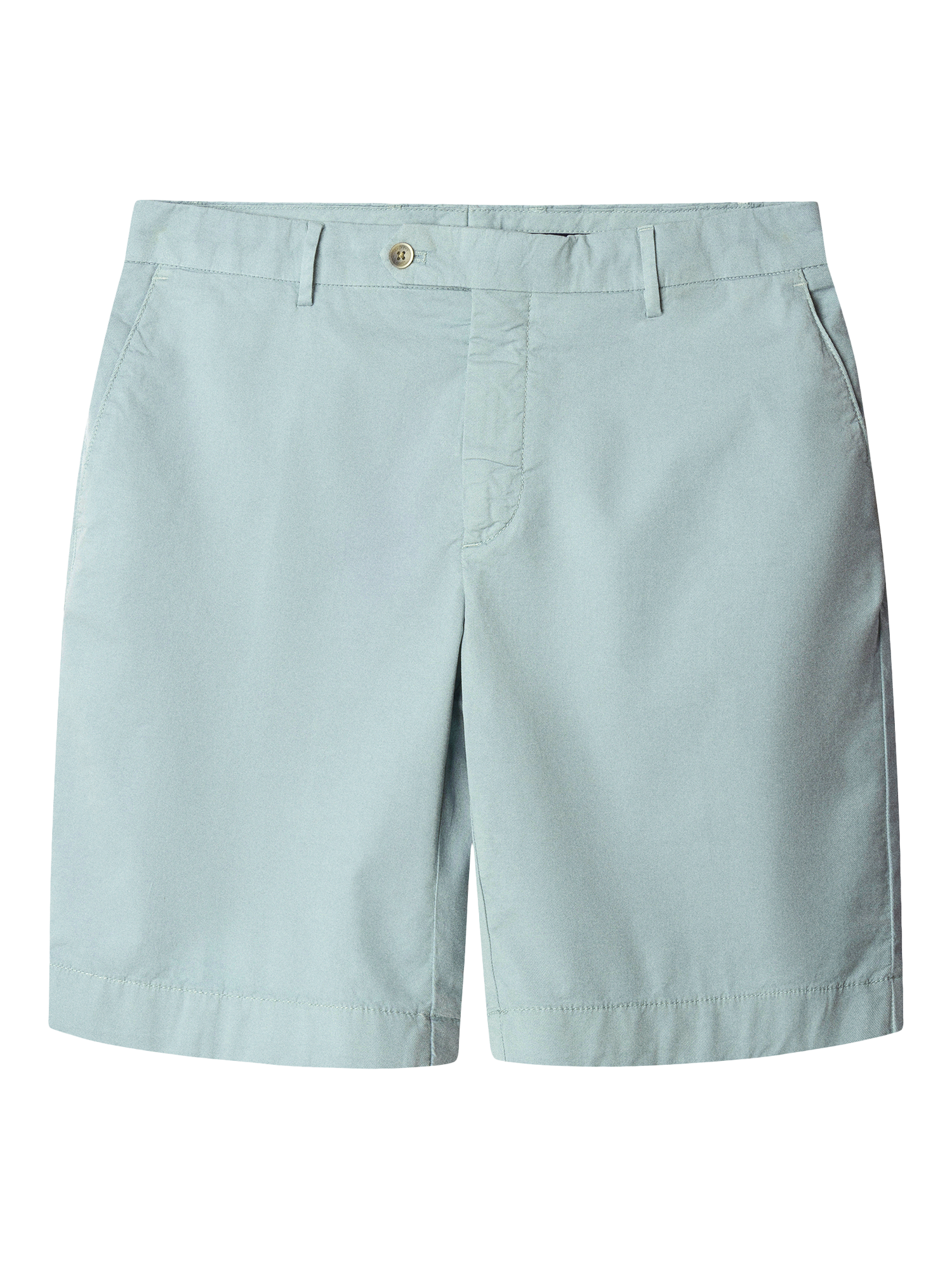 Product image 6 of 7, which shows Hackett London Kensington Slim Fit Shorts, Menthol Green, 28