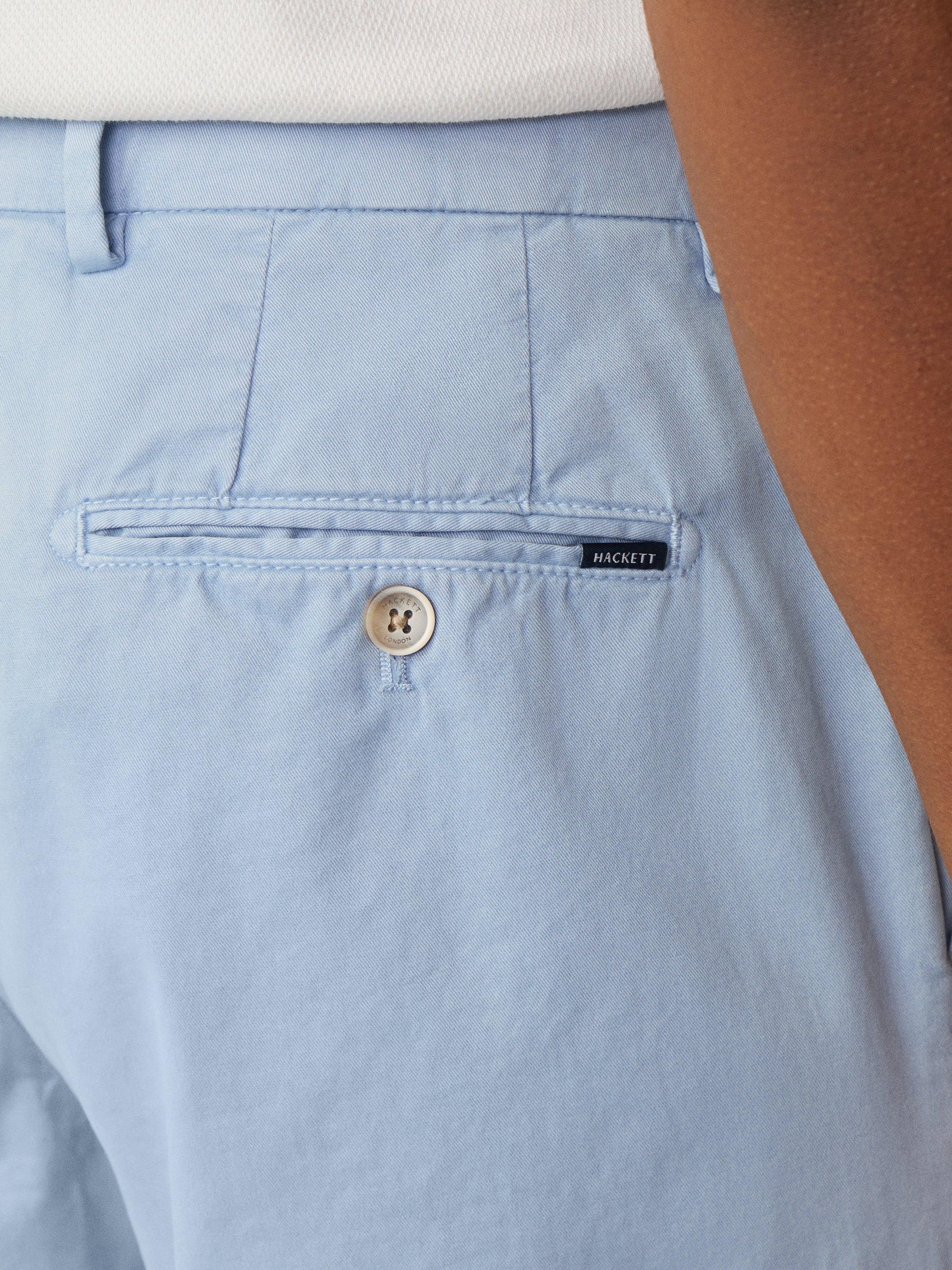 Product image 5 of 7, which shows Hackett London Sanderson Classic Fit Chinos, Spa Blue, 28R