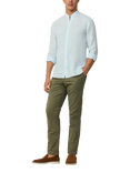 Hackett London Kensington Slim Fit Chinos, Combat Green