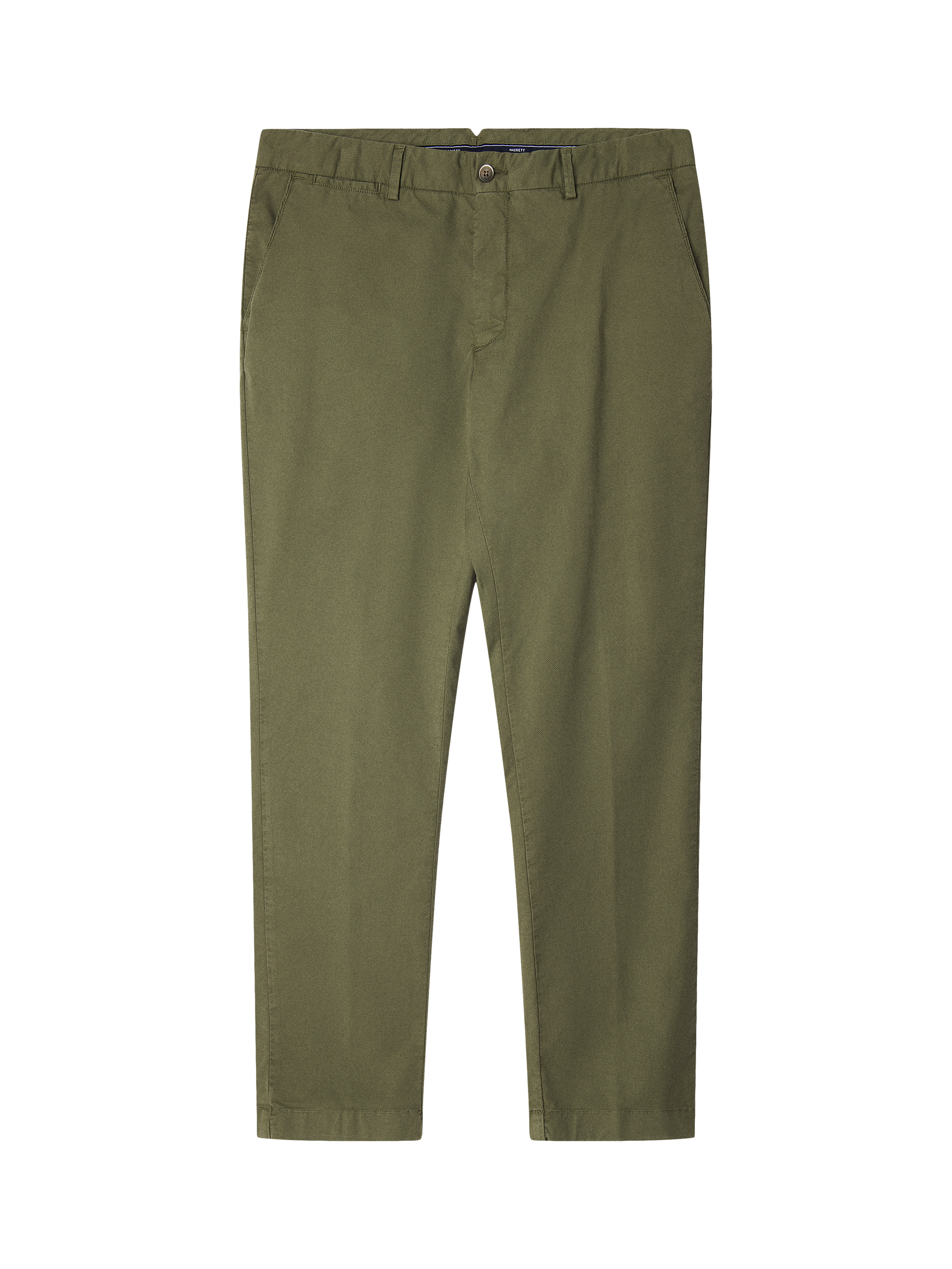 Product image 6 of 6, which shows Hackett London Kensington Slim Fit Chinos, Combat Green, 42R