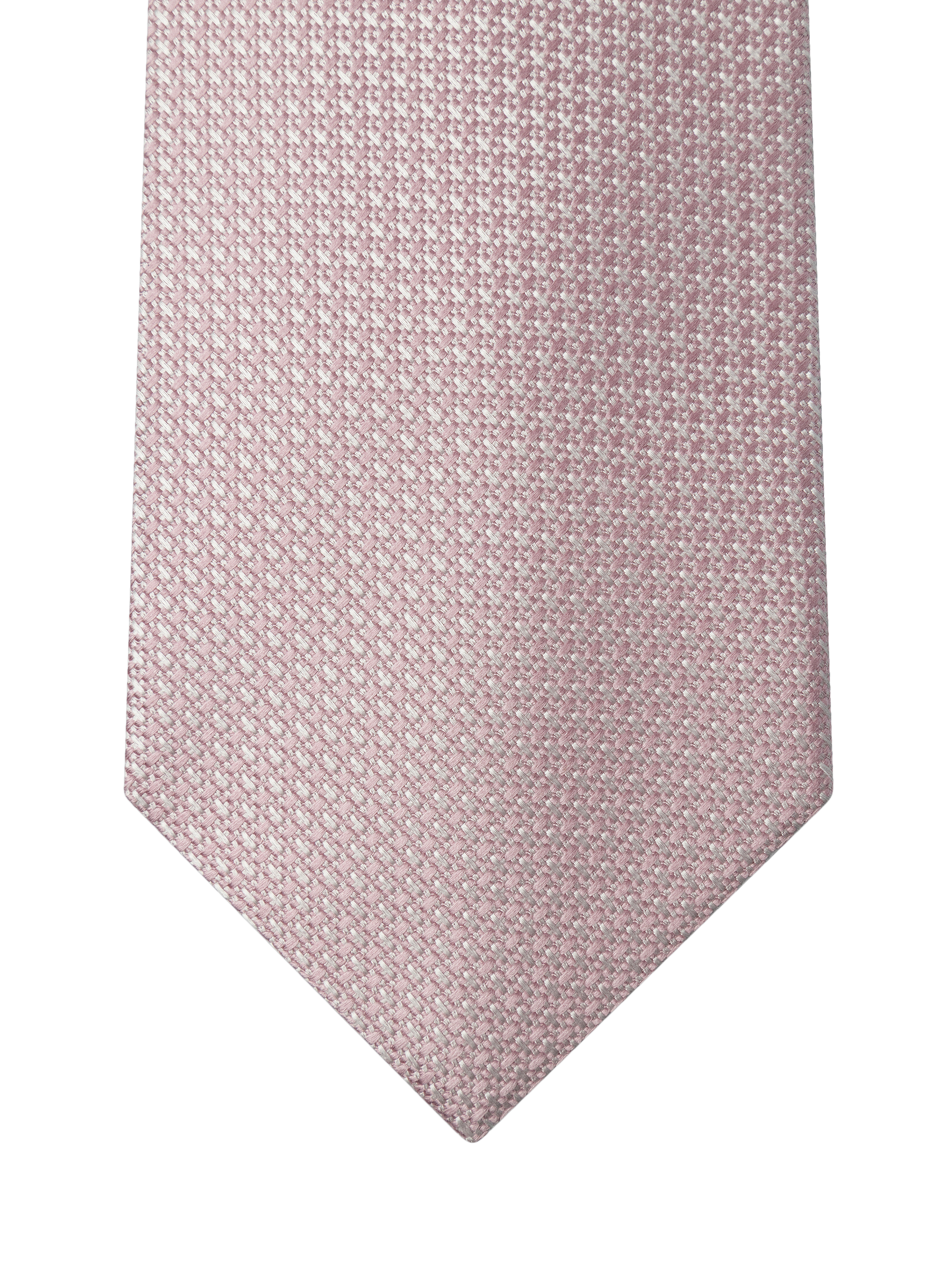 Product image 4 of 4, which shows Hackett London Textured Silk Tie, Summer Pink, 0