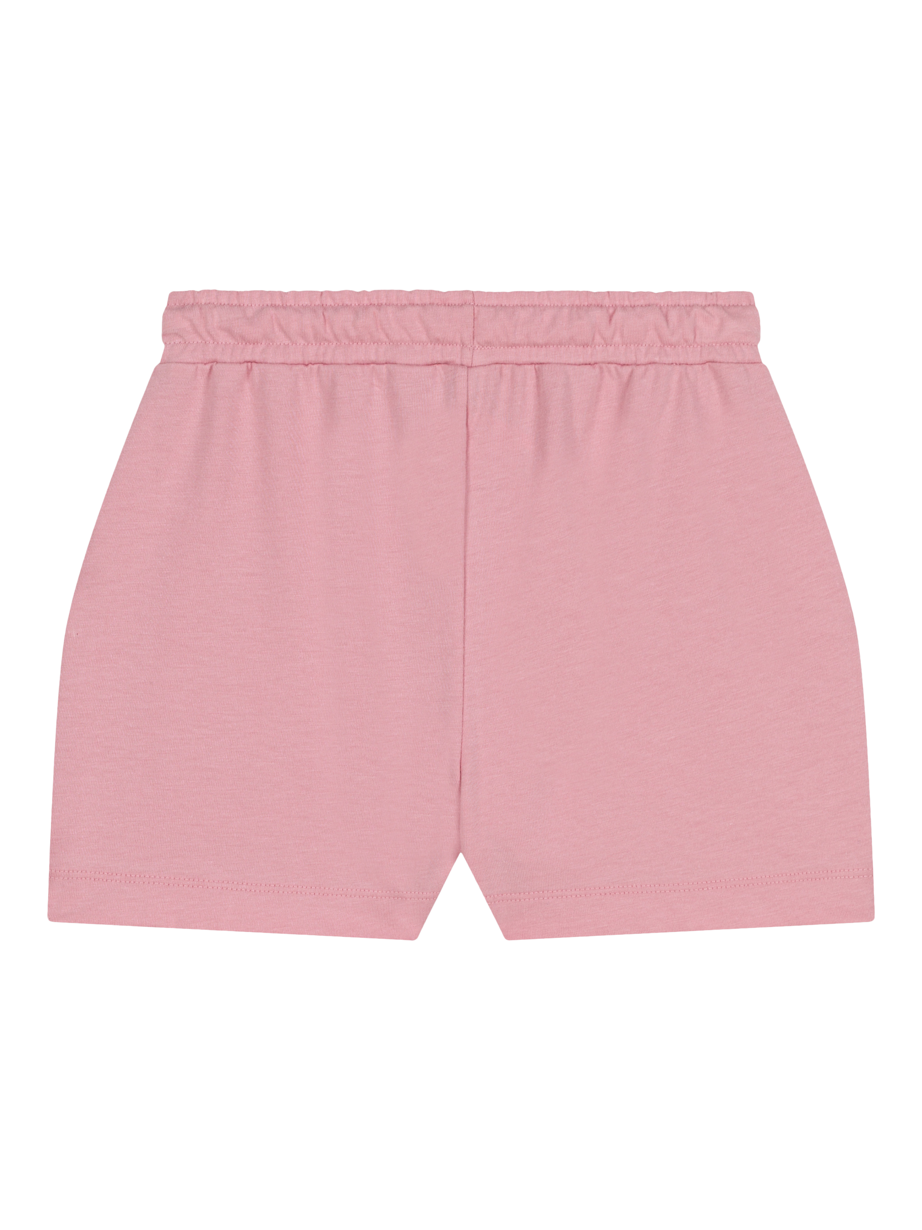 Product image 2 of 3, which shows Petit Bateau Kids' Cotton Shorts, Pink, 3 years