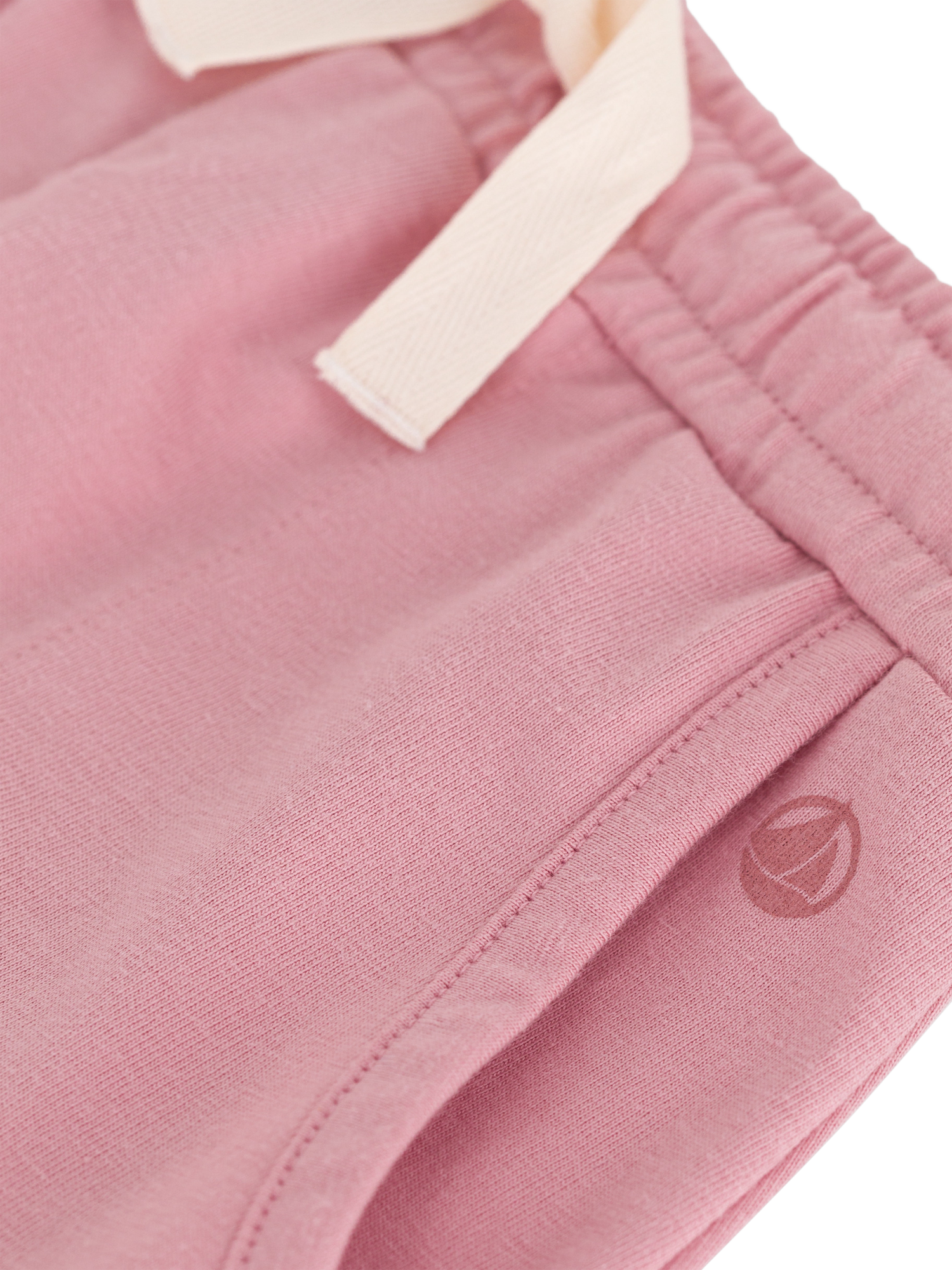 Product image 3 of 3, which shows Petit Bateau Kids' Cotton Shorts, Pink, 3 years
