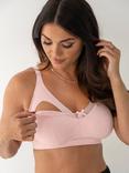 Pour Moi Love to Lounge Cotton Nursing Bra, Soft Pink